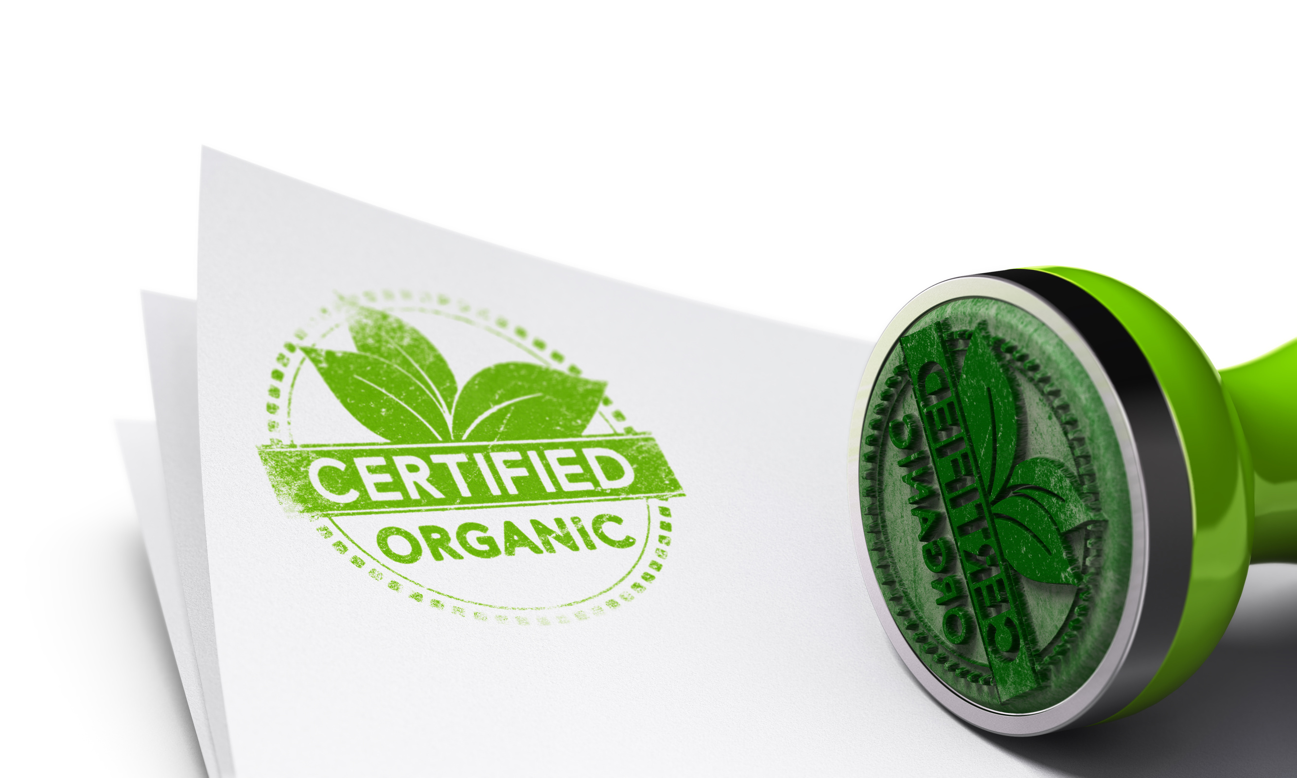 Organic Certified Background