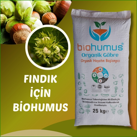 for hazelnuts
Biohumus Organic Fertilizer 25 Kg