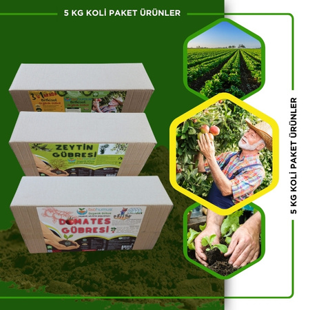 5 kg biohumus organik gübre