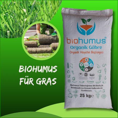 für Gras Biohumus Organischer Dünger 25 Kg